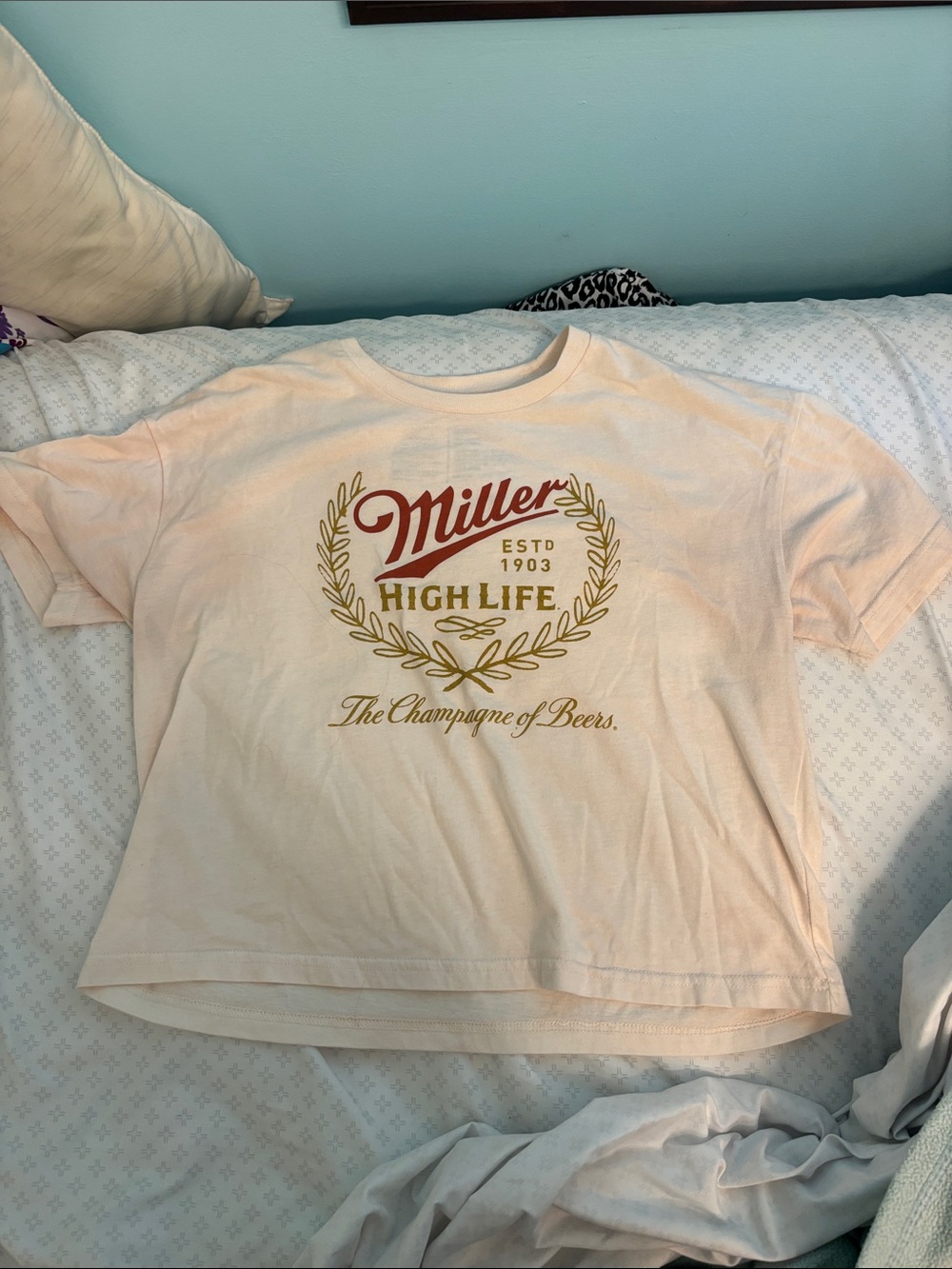 Miller High Life Peach Graphic Kids Tee